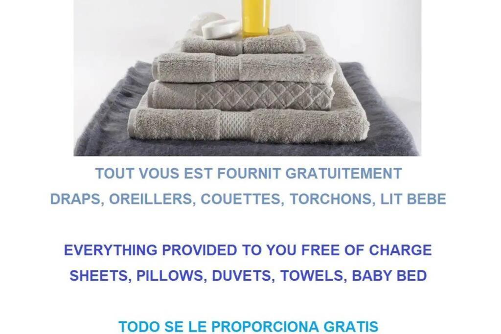 Charmant T2 En Coeur De Ville - 2 Lits + Lit Bebe - Wifi - Imprimante カルカソンヌ エクステリア 写真